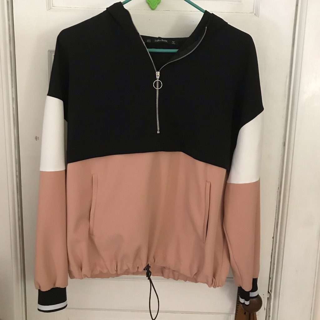Zara Basic Pullover Hoodie